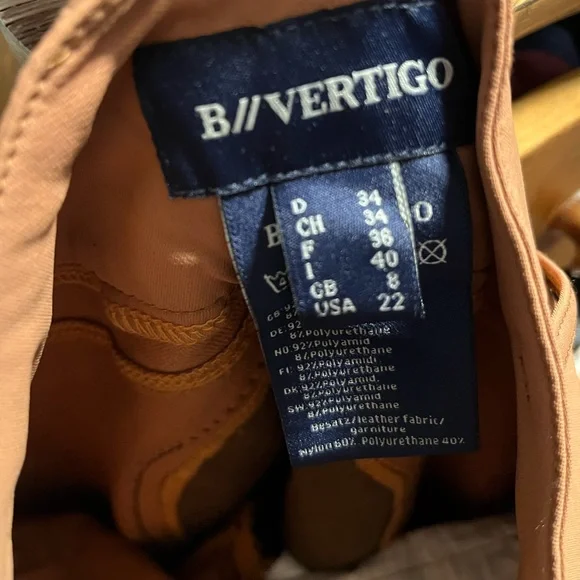 B Vertigo Women's Rachel Rhinestone Full Seat Breeches - High Waist - Picture 2 of 9